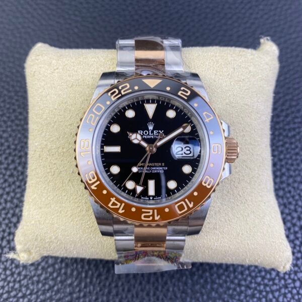Rolex GMT-Master II Root Beer Rose Gold - 126711CHNR Replica