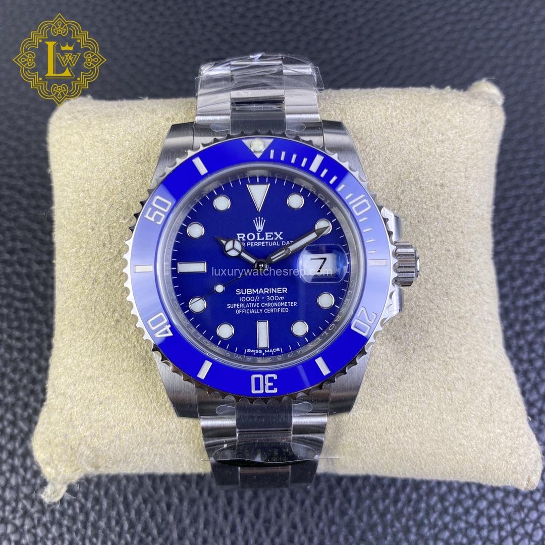 Rolex Submariner Date Blue Dial - 116619LB Replica