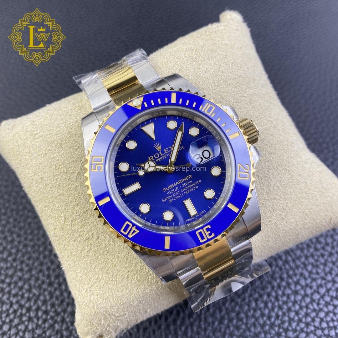 Rolex Submariner Two-Tone Bluesy Date - 116613LB Replica