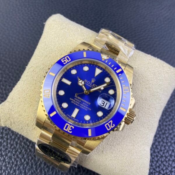 Rolex Submariner Date Yellow Gold Blue Dial - 126618LB Replica