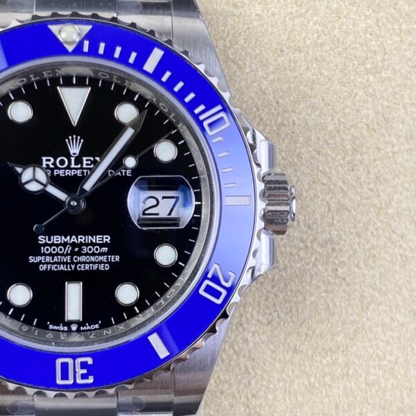 Rolex Submariner Date Blue Bezel Black Dial - 126619LB Replica