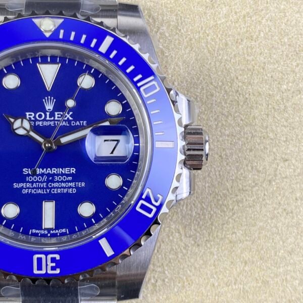 Rolex Submariner Date Blue Dial - 116619LB Replica