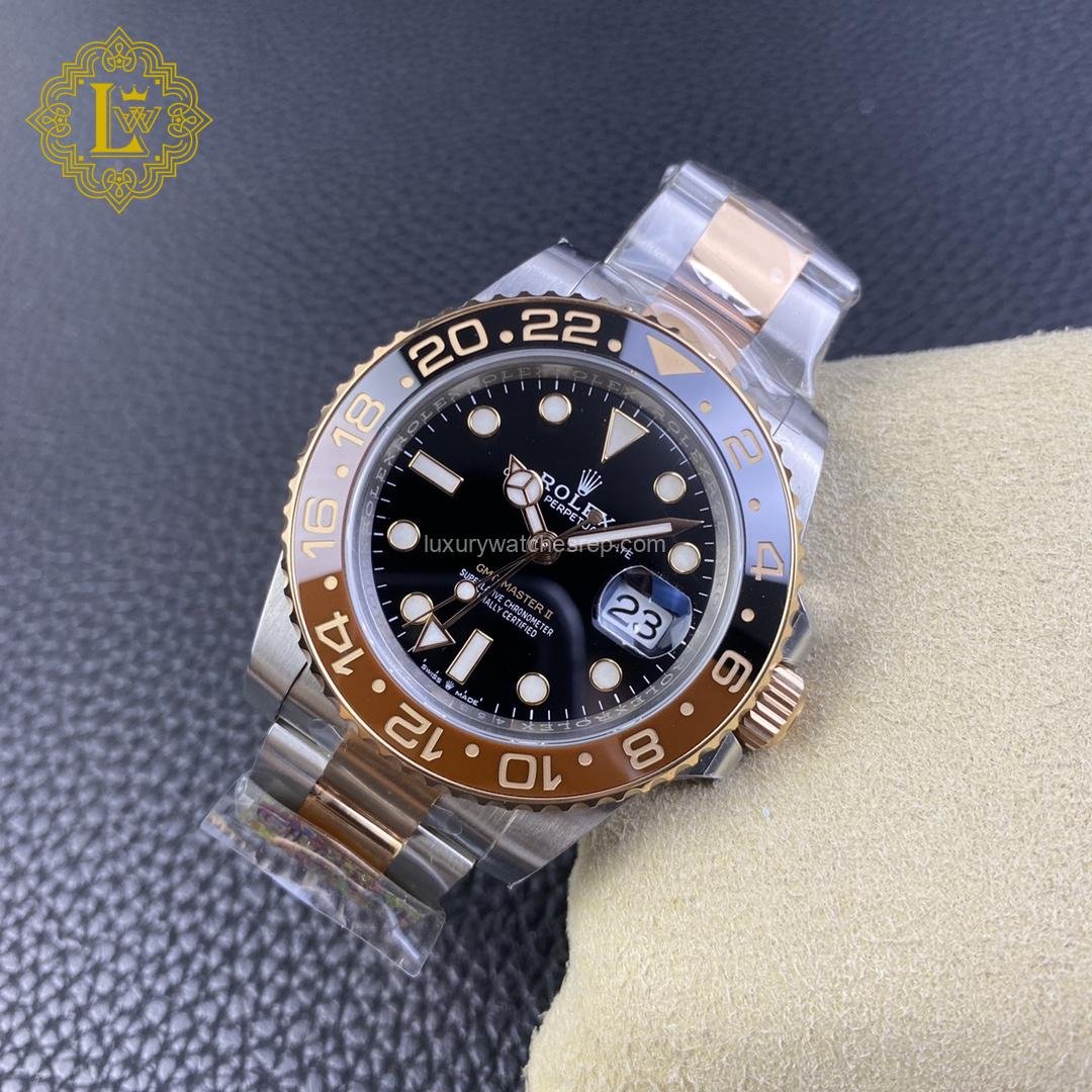 Rolex GMT-Master II Root Beer Rose Gold - 126711CHNR Replica