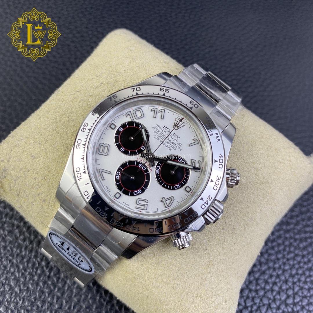 Rolex Cosmograph Daytona White Gold Panda Dial- 116509 Replica