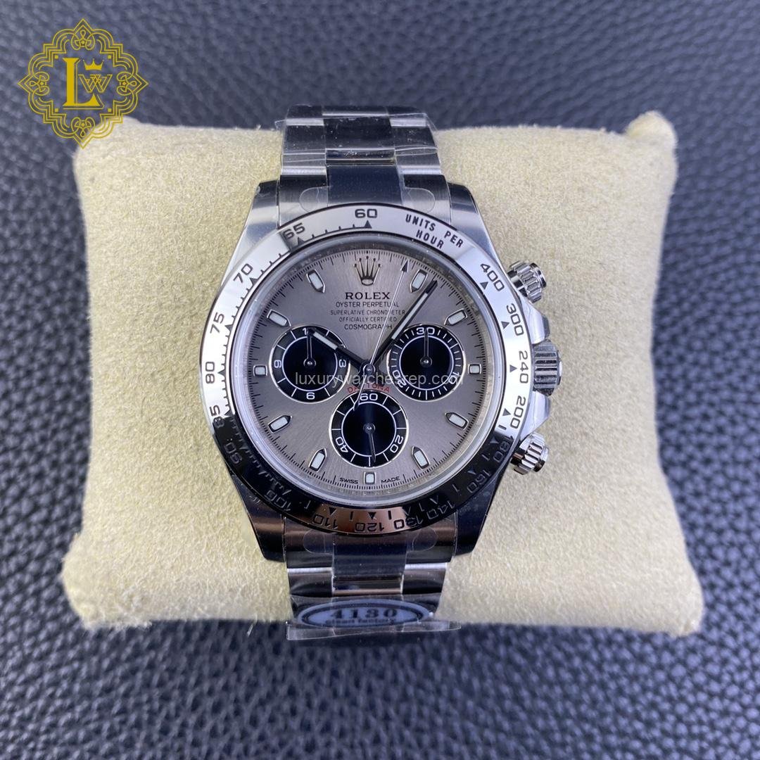Rolex Cosmograph Daytona White Gold Silver Dial Ghost - 116509 Replica