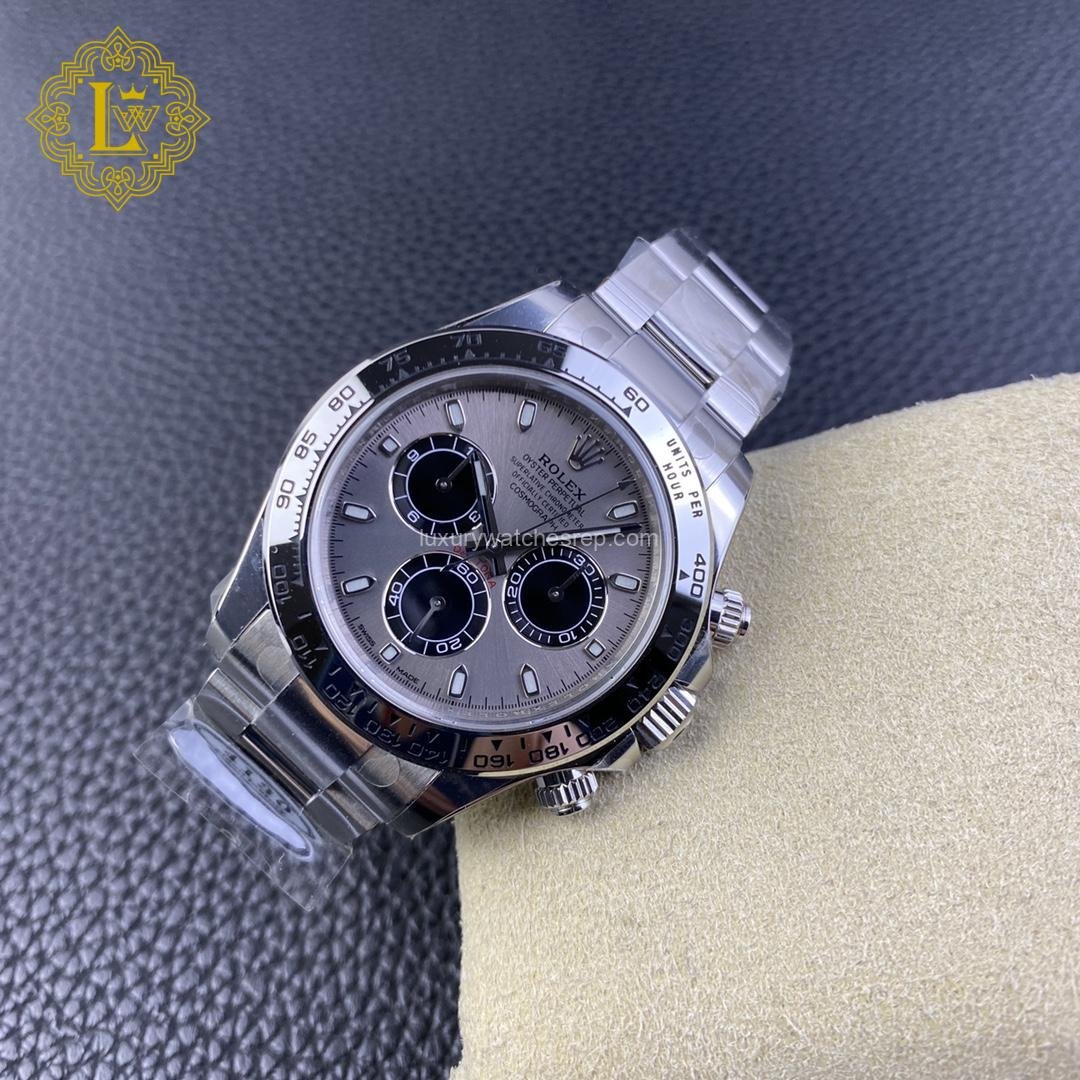 Rolex Cosmograph Daytona White Gold Silver Dial Ghost - 116509 Replica