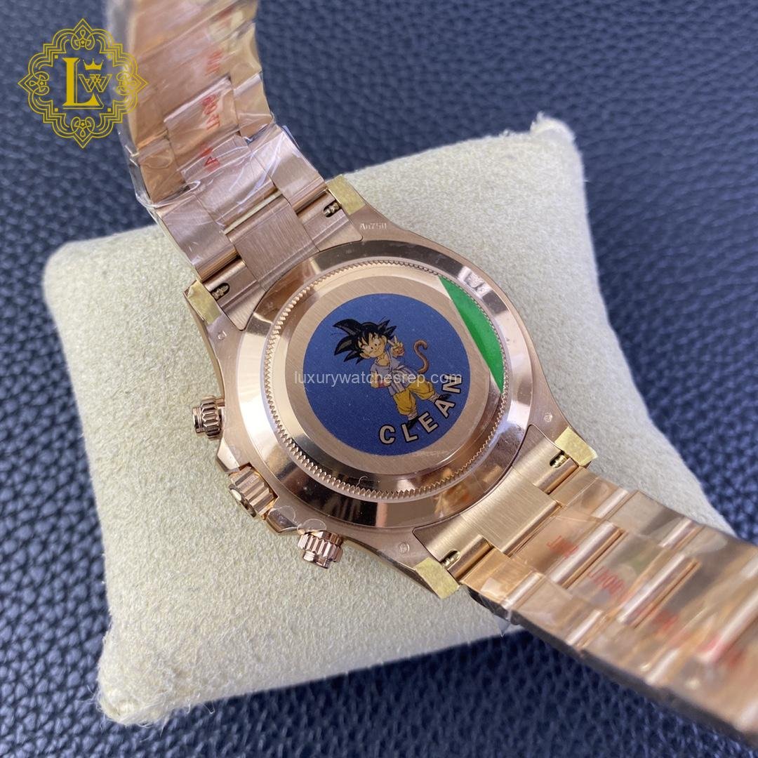 Rolex Daytona Cosmograph Sundust Baguette Rose Gold - 116505 replica