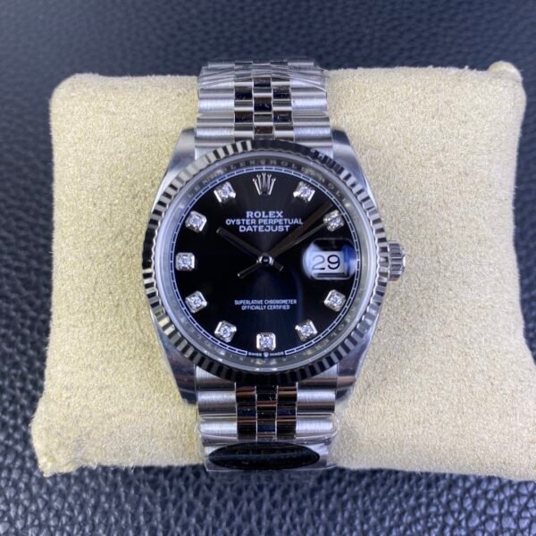 Rolex Datejust Black Diamond Dial - 126234 Replica