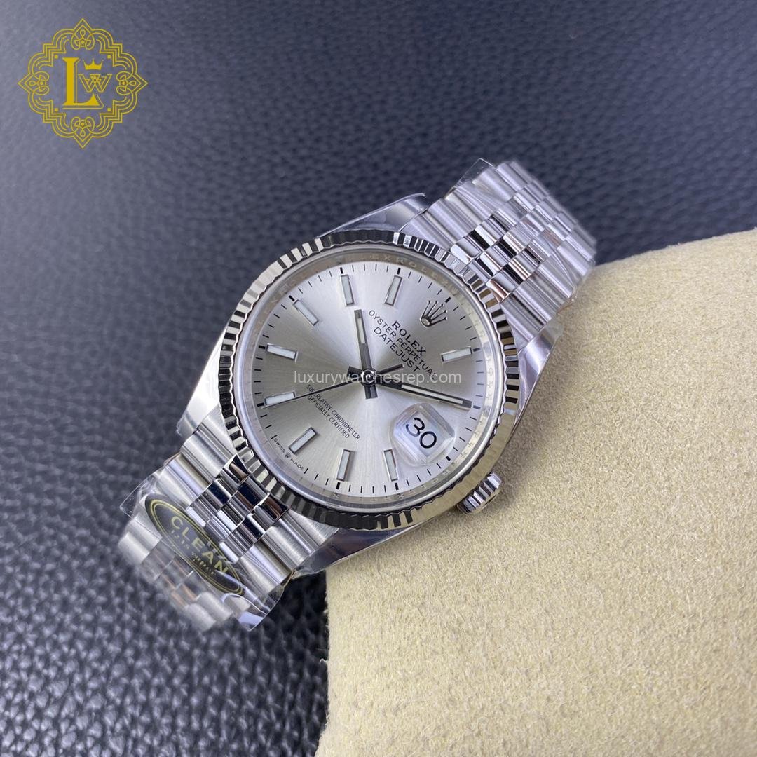 Rolex Datejust Silver Dial - 126334 / 126234 Replica