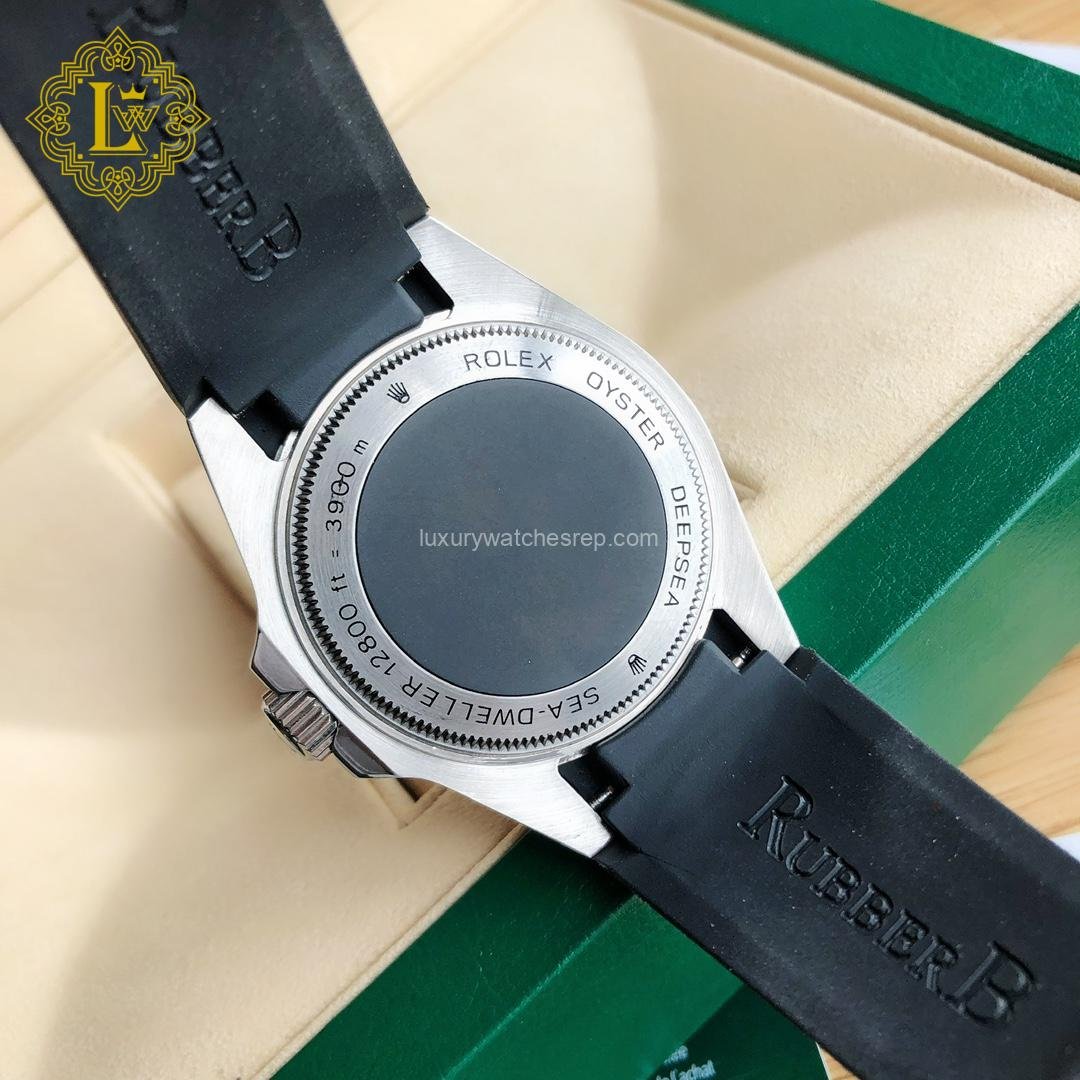 Rolex Deepsea Rubber B Strap Black - 26660 Replica