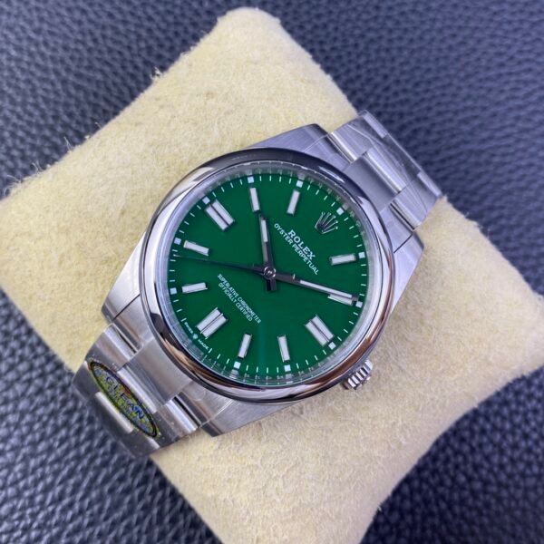 Rolex Oyster Perpetual Green Dial Replica