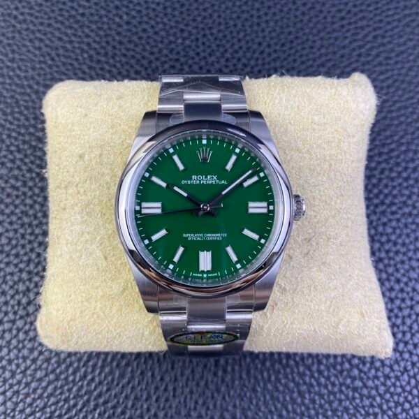 Rolex Oyster Perpetual Green Dial Replica