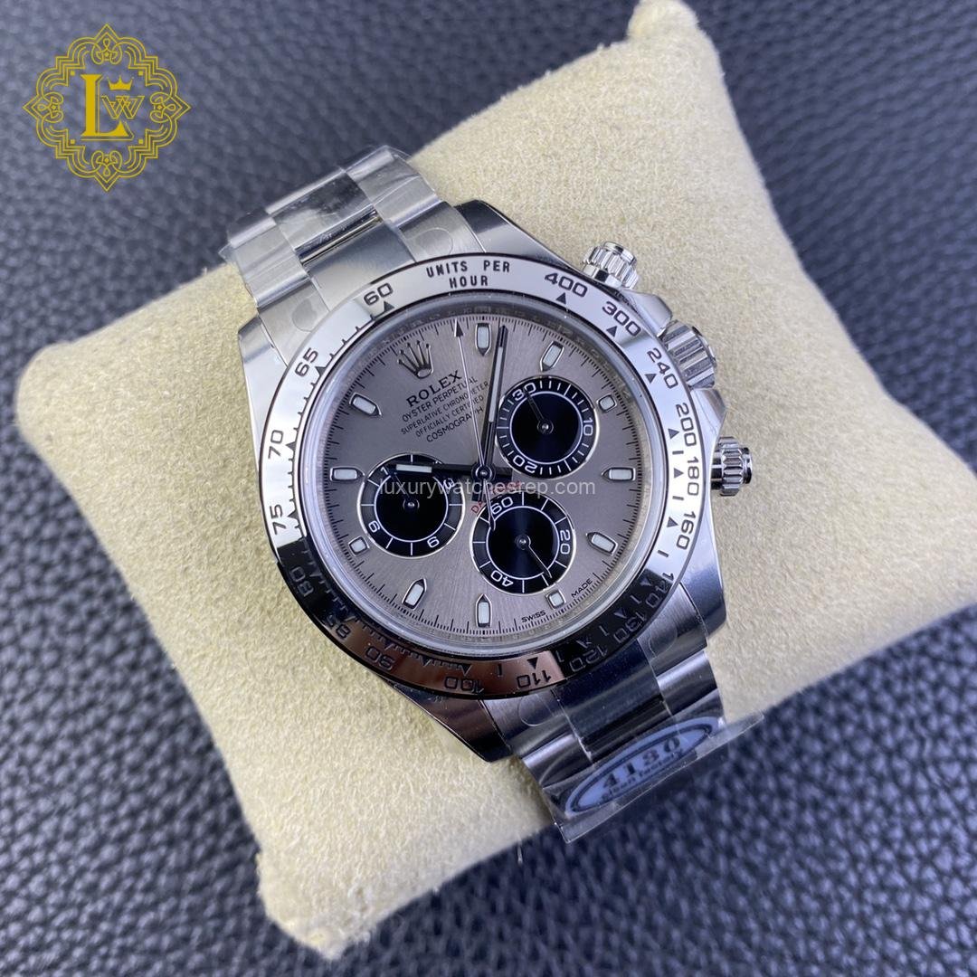 Rolex Cosmograph Daytona White Gold Silver Dial Ghost - 116509 Replica