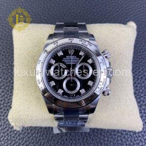 Rolex Cosmograph Daytona Black Dial Diamond - 116509 Replica