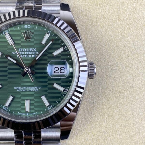 Rolex Datejust Motif Green Dial - 126334 Replica