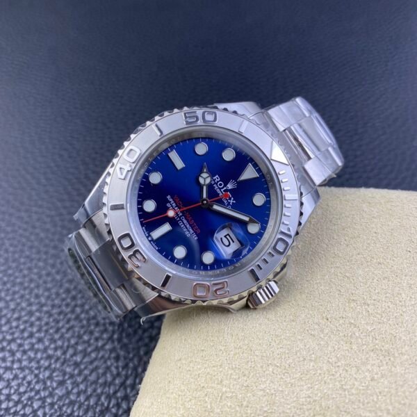 Rolex Yacht Master Blue Dial - Platinum Bezel - 116622 Replica
