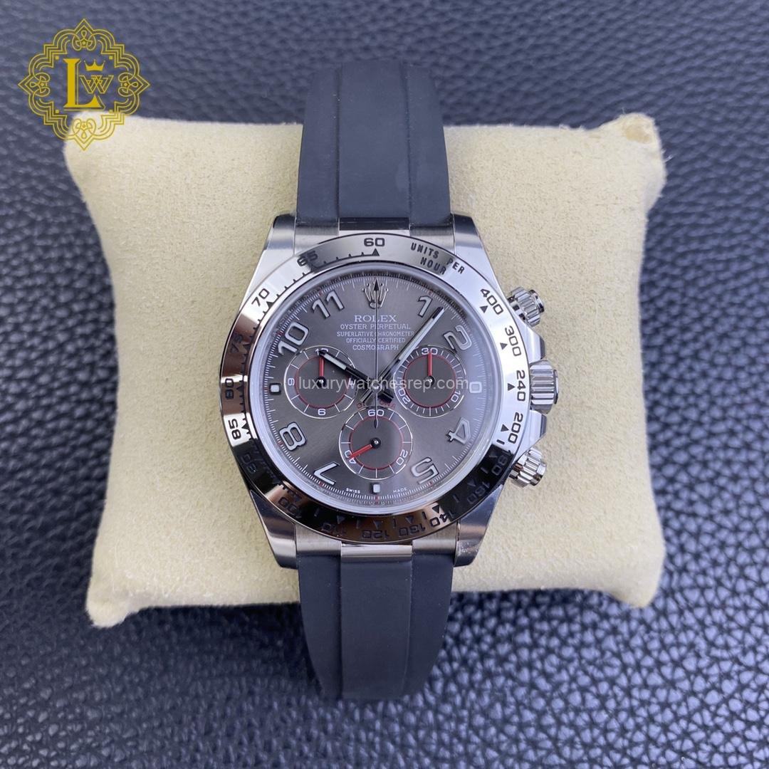 Rolex Daytona Cosmograph Gray Dial Oysterflex - 116509 Replica