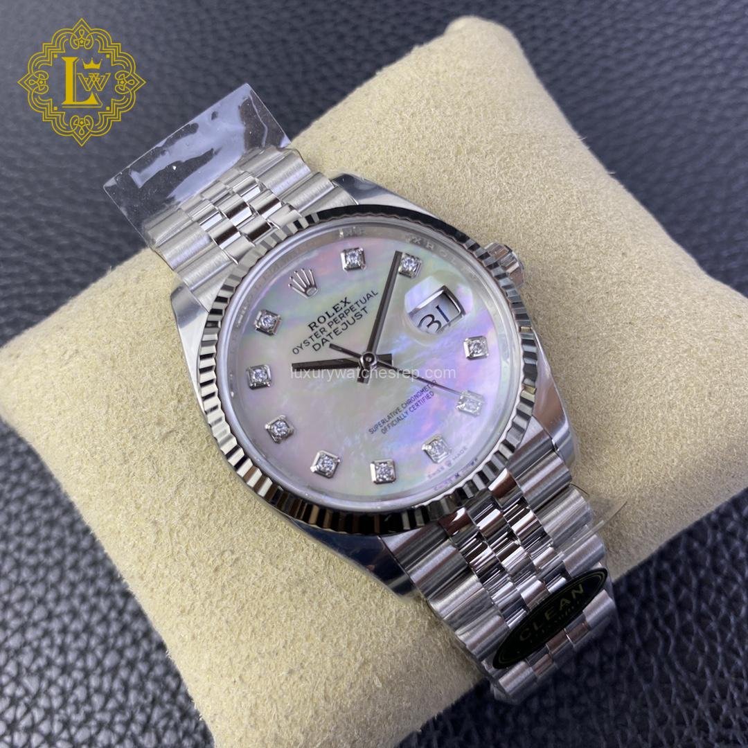 Rolex Datejust Pearl Diamonds Dial - M126234 Replica