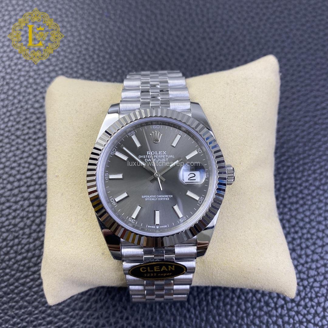 Rolex Datejust Grey Dial - 126334 Replica
