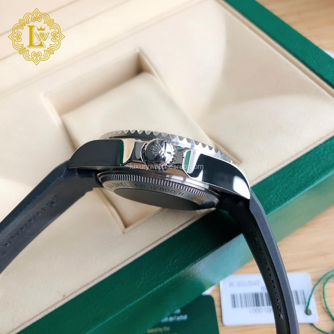 Rolex Deepsea Rubber B Strap Black - 26660 Replica