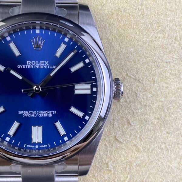 Rolex Oyster Perpetual Blue Dial Replica