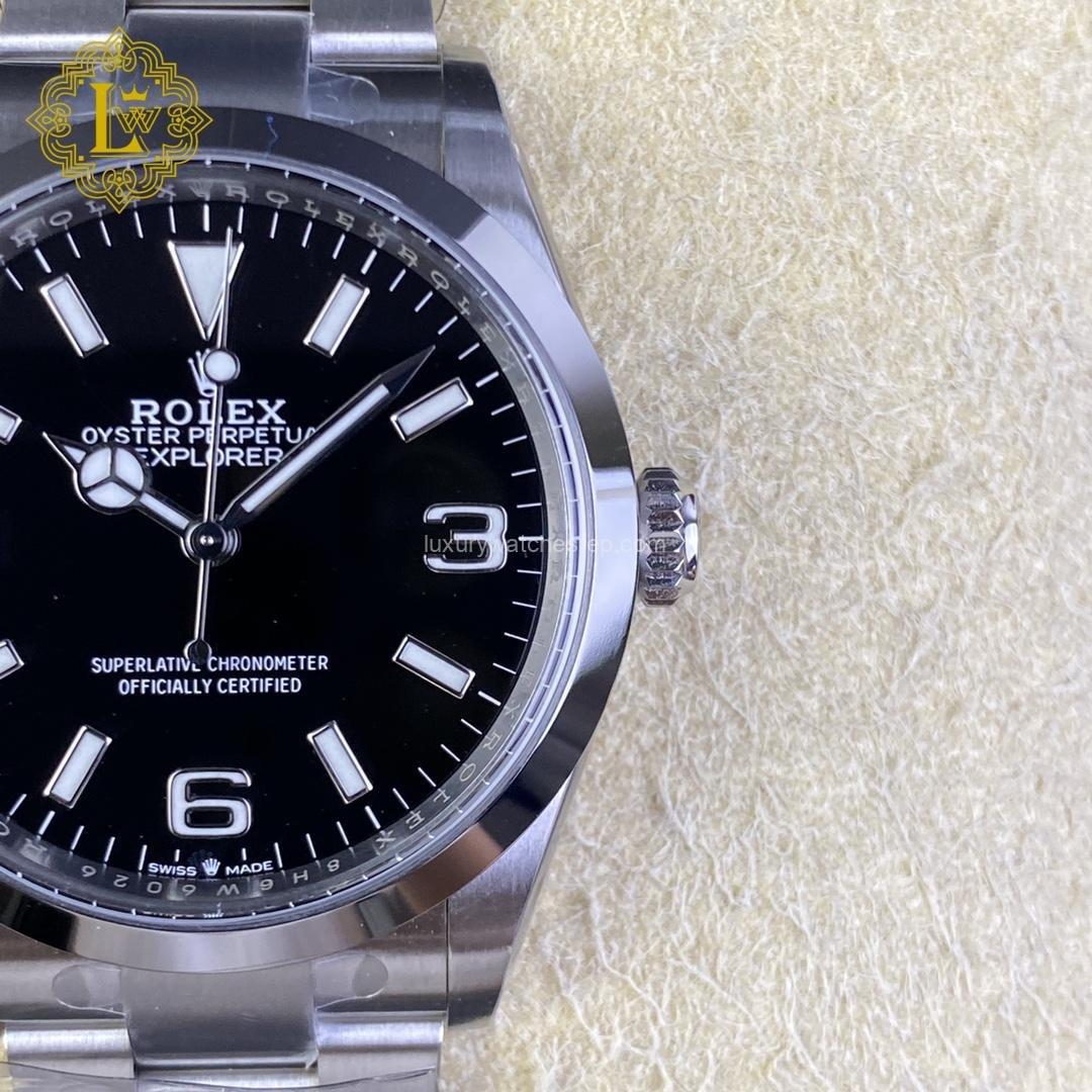 Rolex Oyster Perpetual Explorer Black Dial replica