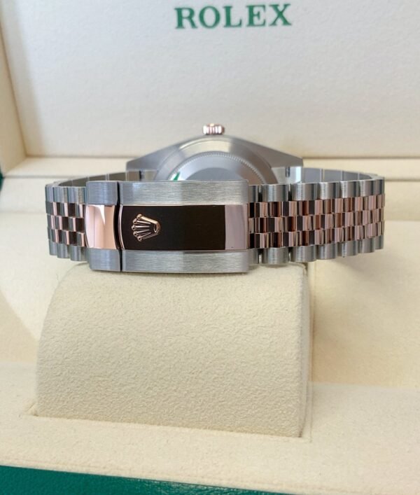 Rolex Datejust Wimbledon Rose Gold Jubilee Bracelet Replica