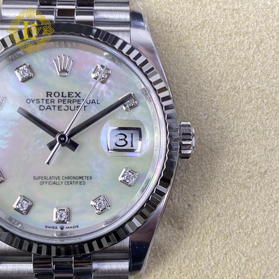 Rolex Datejust Pearl Diamonds Dial - M126234 Replica