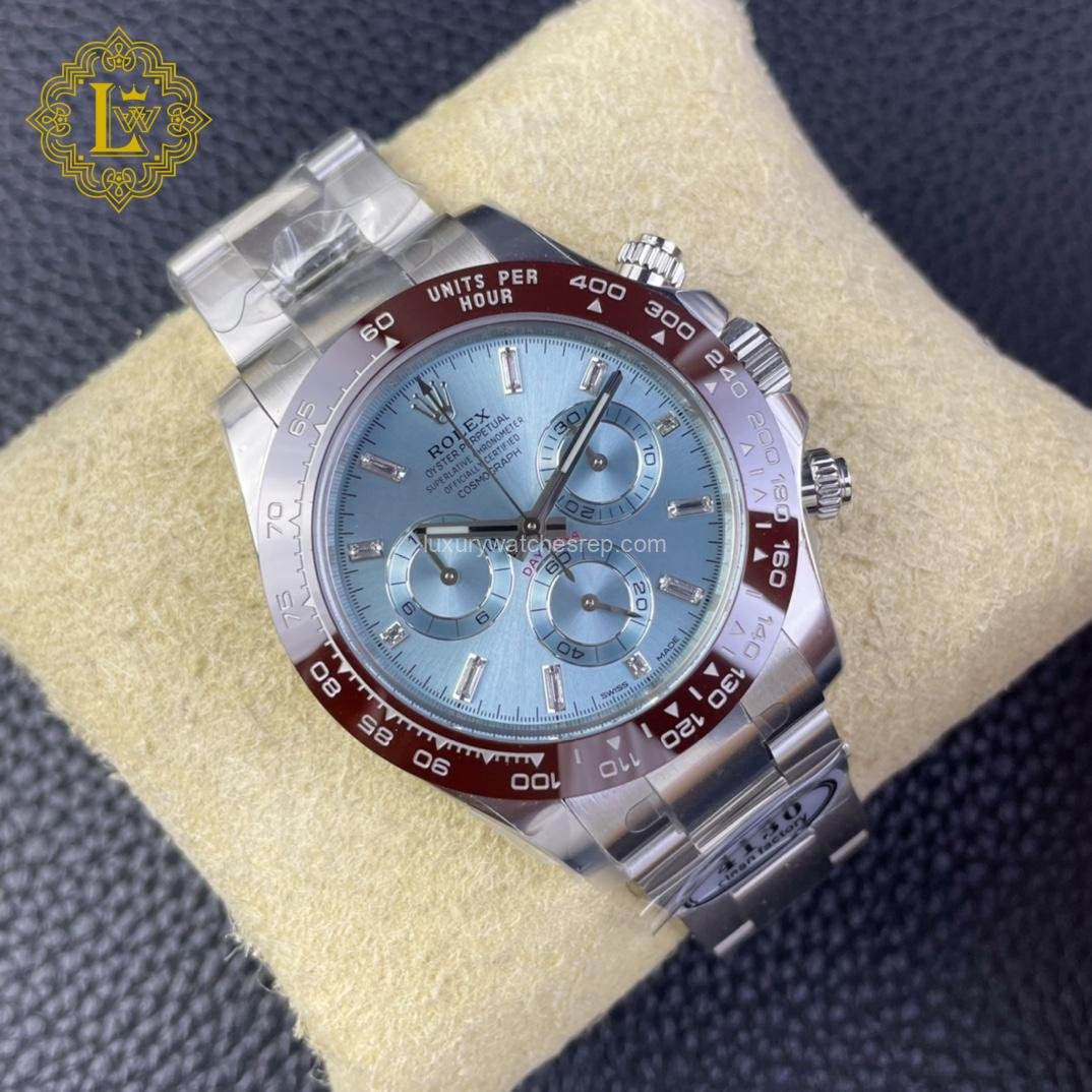 Rolex Cosmograph Daytona Ice Blue Luminous Dial - 116506 Replica