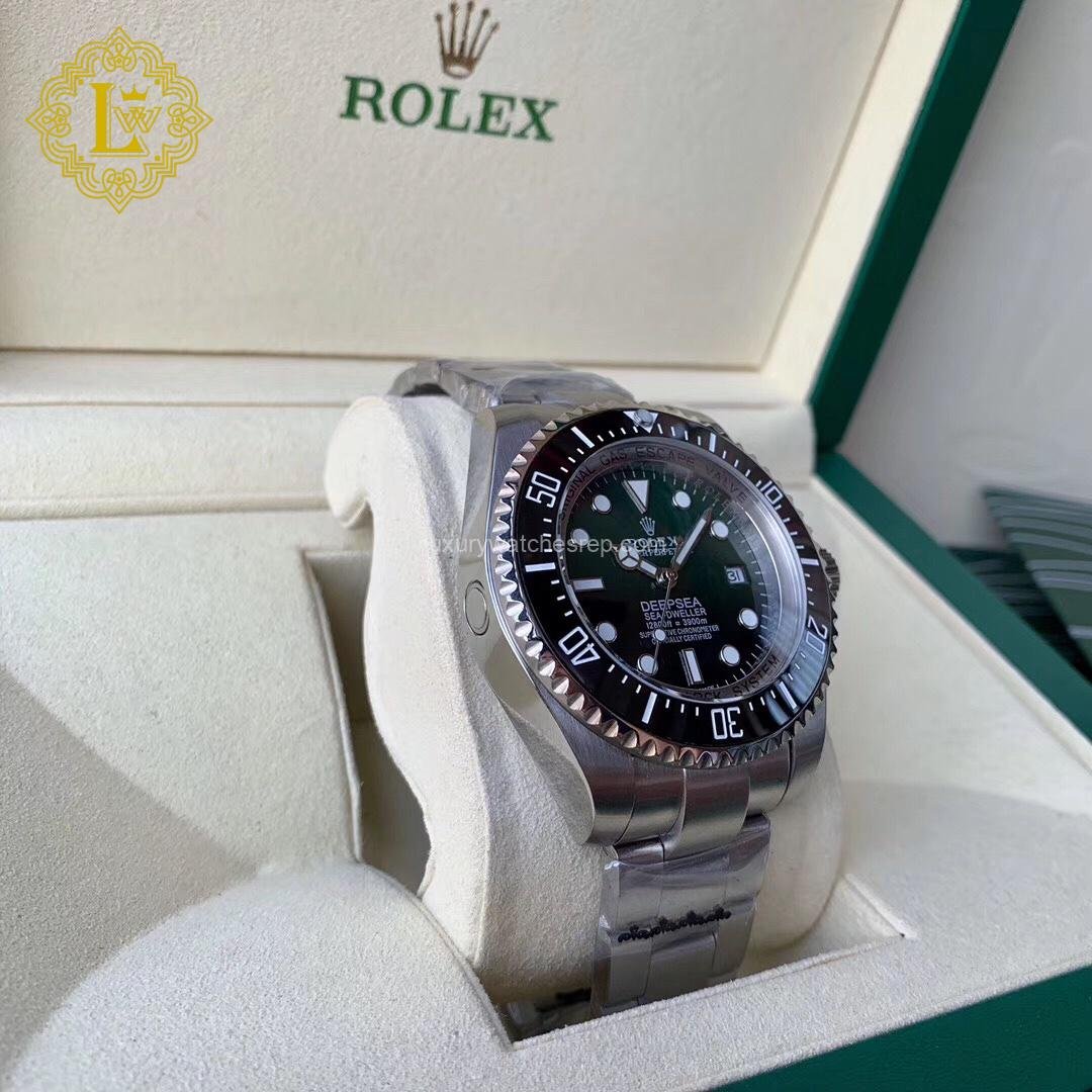 Rolex Deepsea Rubber B Strap Green Dial Replica