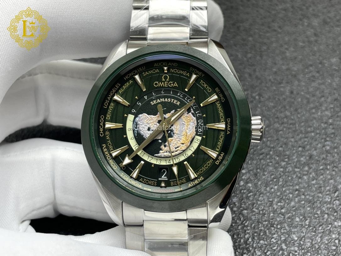 OMEGA Seamaster Acqua Terra 150 m Worldtimer 220.32.43.22.10.001 Replica