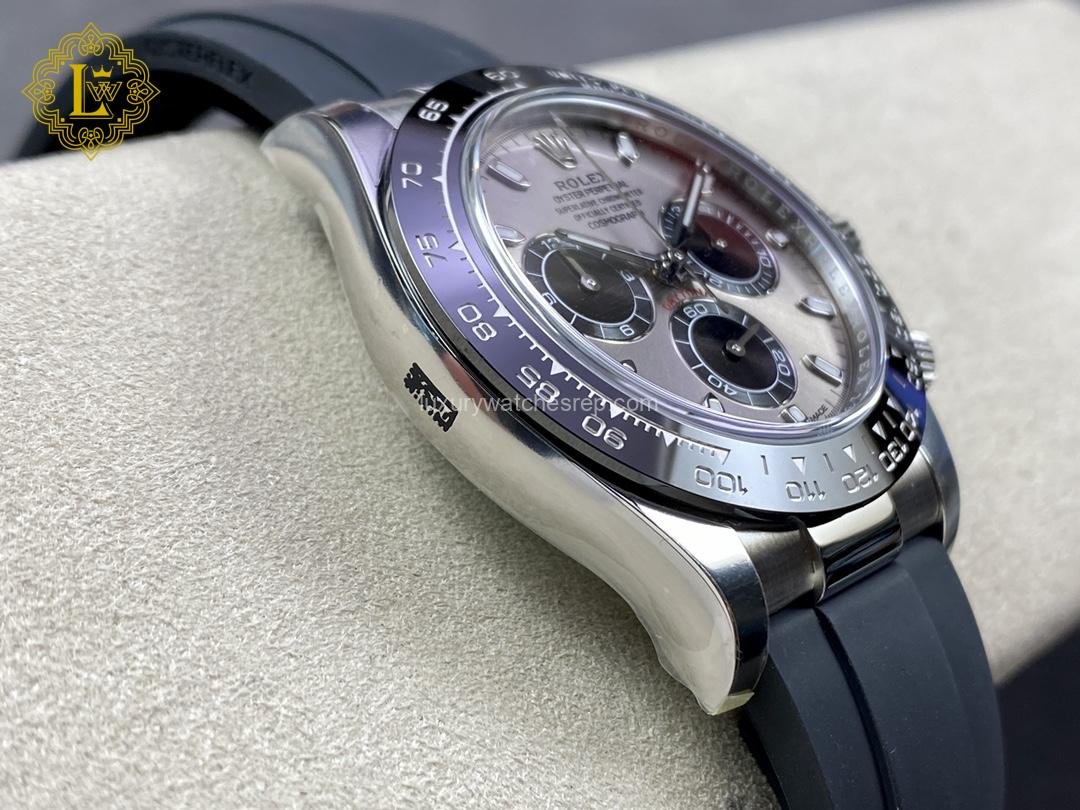 Rolex Daytona White Gold Oysterflex Ghost - 116519LN Replica