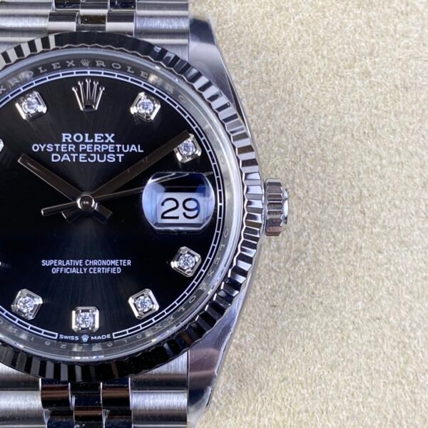 Rolex Datejust Black Diamond Dial - 126234 Replica