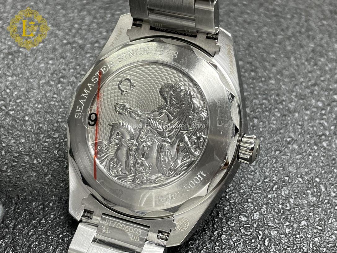 OMEGA Seamaster Aqua Terra 150MCO‑AXIAL Blue Dial SS bracelet Replica