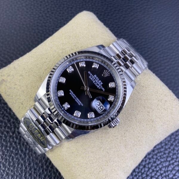 Rolex Datejust Black Diamond Dial - 126234 Replica