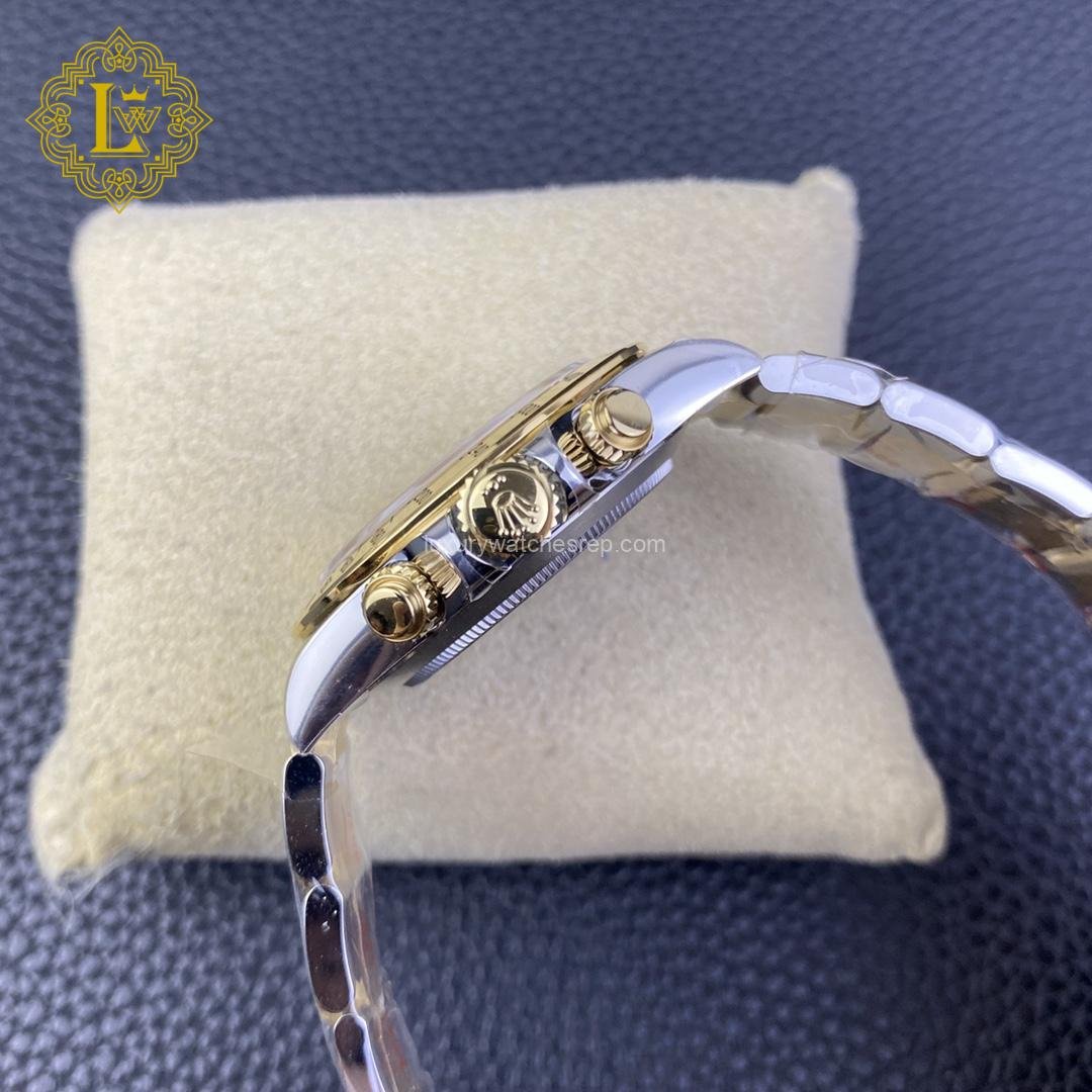 Rolex Daytona Yellow Gold White Dial - 116523 Replica