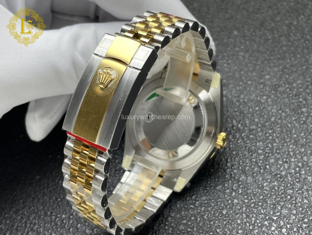 Rolex Datejust UNWORN Datejust 2-Tone Jubilee Champagne Index Dial-126333 replica