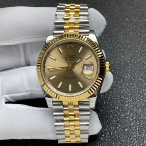 Rolex Datejust UNWORN Datejust 2-Tone Jubilee Champagne Index Dial-126333 replica