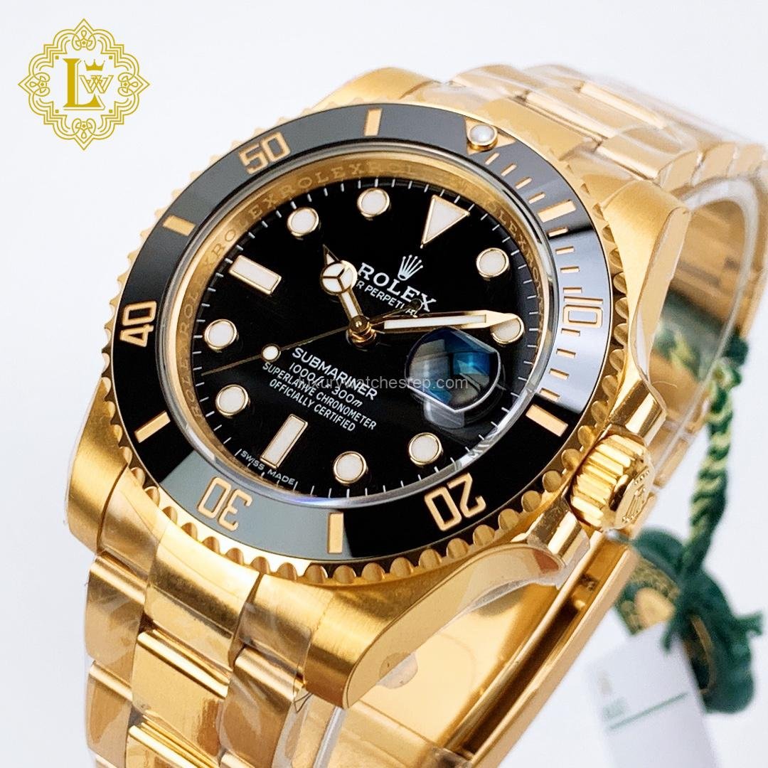 Rolex Submariner Rose Gold Date Black Dial – 126618LN