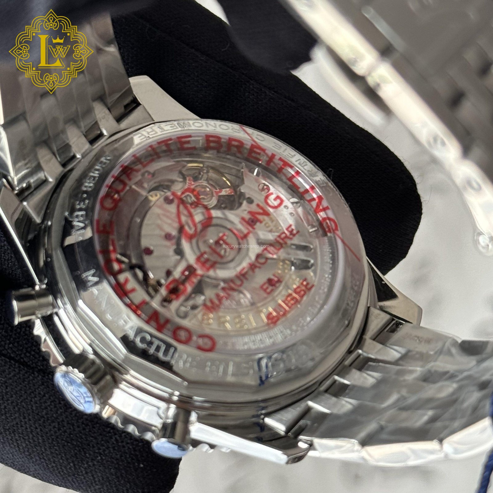 Breitling Navitimer 1 B01 Chronograph Black Eye Blue Dial AB0138241C1A1 Replica